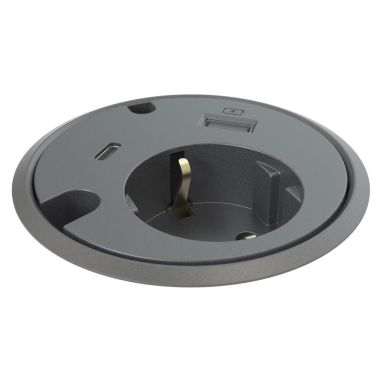 Kondator Powerdot PD16 Borduttak Schuko + USB-A + USB-C