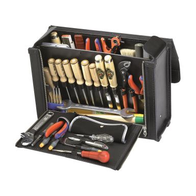 Parat 5380000031 Verktygsväska 400x140x280 mm, läder