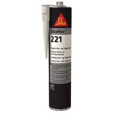Sika Flex-221 Fogmassa vit, vibrationsdämpande