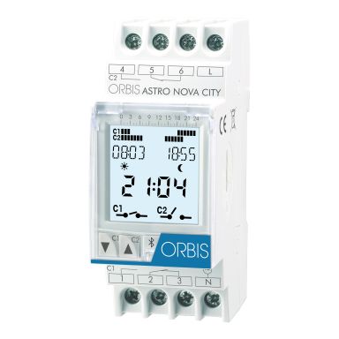 ORBIS 178012 Kopplingsur 2 kanaler, 230V