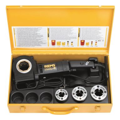 REMS Amigo E Gjengemaskin Sett R1/2"-3/4-1"