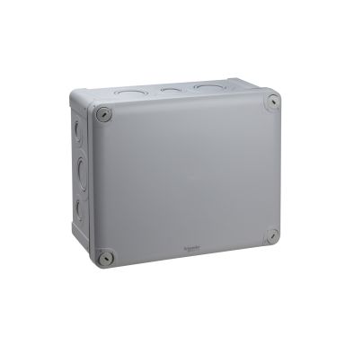 Schneider Electric ENN05093 Kytkentärasia harmaa, knock-outit, pinta-asennus