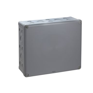 Schneider Electric ENN05099 Kytkentärasia harmaa, knock-outit, pinta-asennus