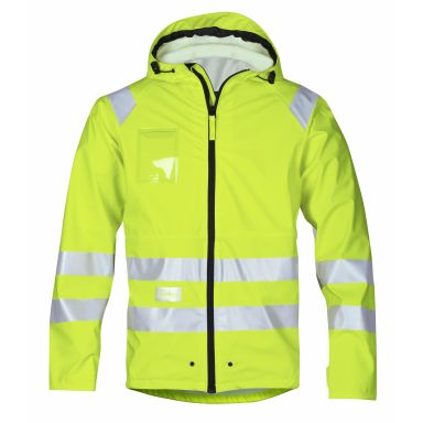 Snickers Workwear 8233 Regnfrakke Bemærk, gul