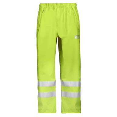 Snickers Workwear 8243 Sadehousut Hi-Vis, keltainen