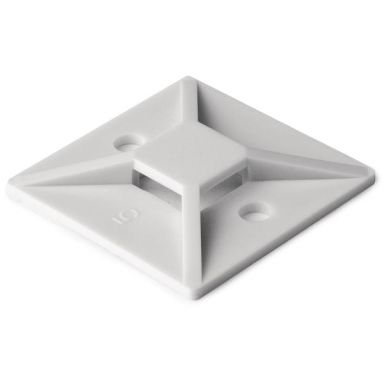 Hellermann Tyton MB2A Festesokkel selvklebende, 13 x 13 mm