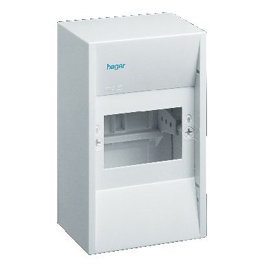 Hager GD106N Kapsling utan dörr, 1 rad