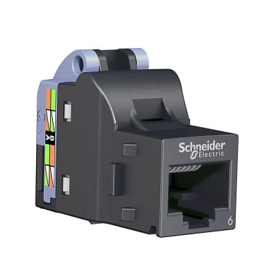 Schneider Electric Actassi S-One DPM Kat 6 UTP Modulaarinen liitin Suojaamaton