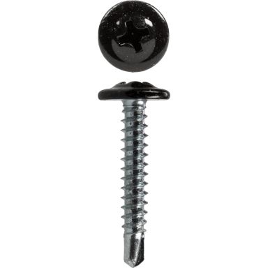 FIXX 1531676 Montageskruv 4.2 mm, borrspets, svart