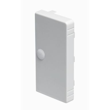 Schneider Electric 5427205 Päätykappale valkoinen, 40 mm, halogeeniton