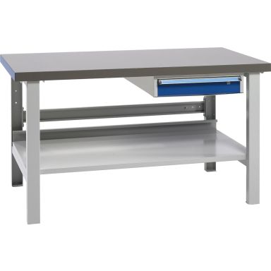 Treston C13041122 Arbeidsbenk kombinasjon B, 2250 x 750 mm