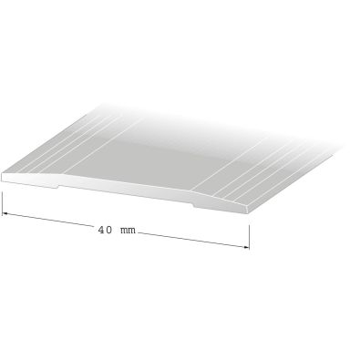 Duri 1071227 Skjøtelist 40 x 2700 mm, SK7-profil