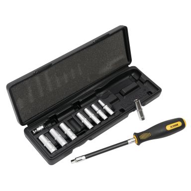 Ironside 116012 Topnøglesæt 10 dele, 1/4"