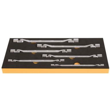 Ironside 100254 Jakoavainsarja 6 osaa, 8-19 mm