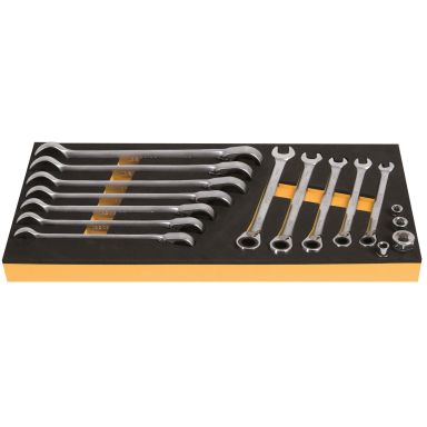 Ironside 100255 Sperrekombinøkkelsett 16 deler, 8-19 mm
