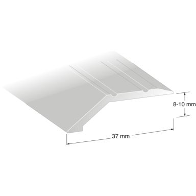 Duri 114202 Nivålist KA4-profil, silver