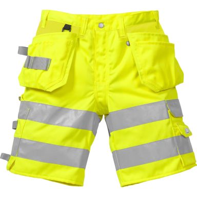 Fristads 2028 PLU Työshortsit huomiokeltainen