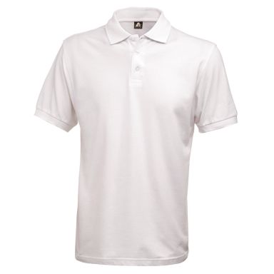 Fristads 1724 PIQ Poloskjorte hvit
