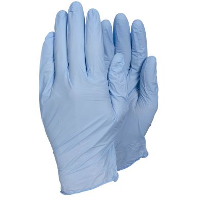 Tegera 84301 Kertakäyttökäsine Sininen nitriili, Puuteriton