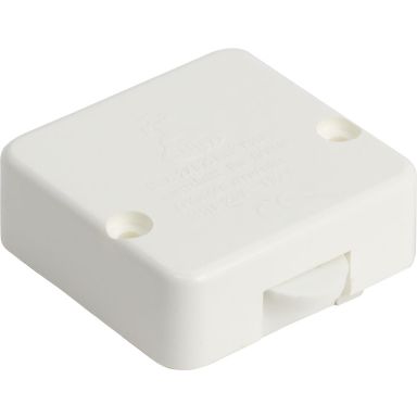 Gelia 60006171 Skapstrømbryter 1-polet, 2A, hvit