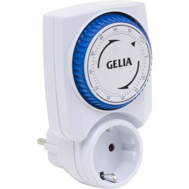 Gelia 06.0034051 Ajastin maadoitettu, 0-60 min, 230 V, 16 A