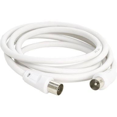 Gelia 90000461 Koaksialkabel med kontakter, 3,75 m