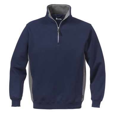 Fristads 1705 DF Genser marineblå/grå