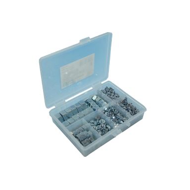 Tilka 80057 Muttersortiment M4-M16 FZB, DIN934, INNHOLD 500 STK