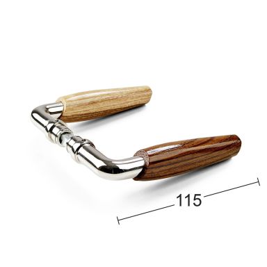 Habo 8130 Dörrhandtag 38-42 mm, 55 mm utsprång, par