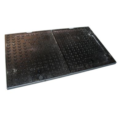 Melbye FF12267 B125 Støpejernslokk B125