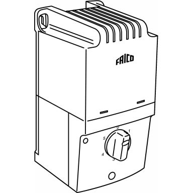 Frico RE3 Turtallsregulator 5-trinns