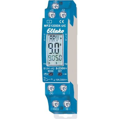 Eltako MFZ12DDX-UC Tidsrelé digitalt, 1-vxl, 10 A, 250V (AC)