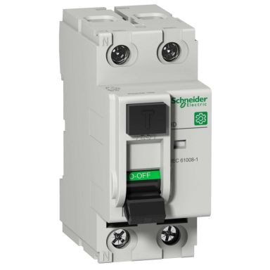 Schneider Electric Multi 9 ID Jordfeilbryter AC, 2-polet