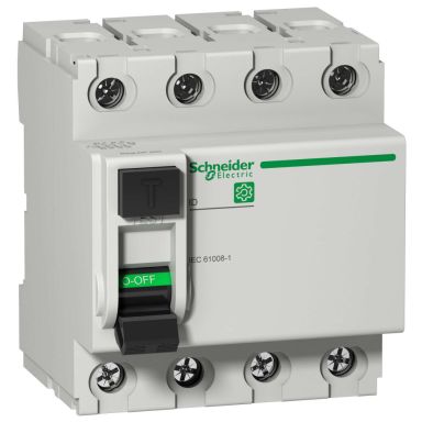 Schneider Electric Multi 9 ID Vikavirtasuoja AC, 4-napainen