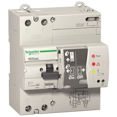 Schneider Electric REDtest Vikavirtasuoja luokka A, 2-napainen