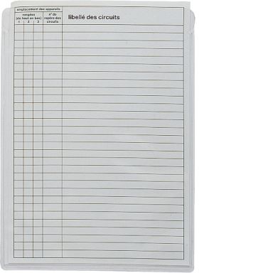 Hager GZ06AS Plastlomme A5