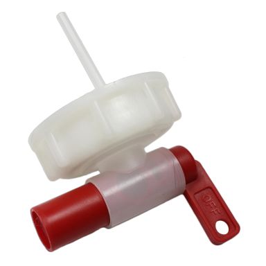 COFA 29531 Kapsyl med kran, Ø60 mm