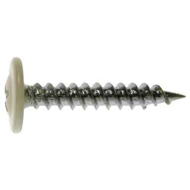 Grabber G31VITC Asennusruuvi Valkoinen, 100 kpl