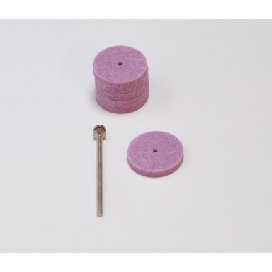 Proxxon 28302 Slipeskive edelkorund, 22x3 mm, med holder