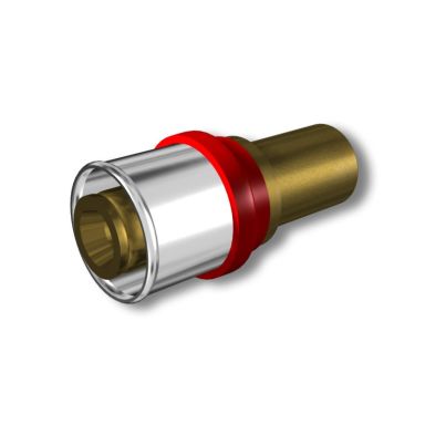 LK Systems 2417053 Presskoppling rak, 25 x 22 mm