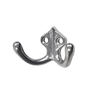 Habo 27235 Klesknagg aluminium, 2-pakning