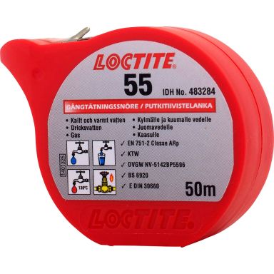 Loctite 55 Gevindtætningssnor nylon, godkendt til drikkevand