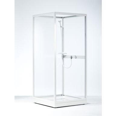 Contura Next NK 99 VS Brusekabine hvid, i styren