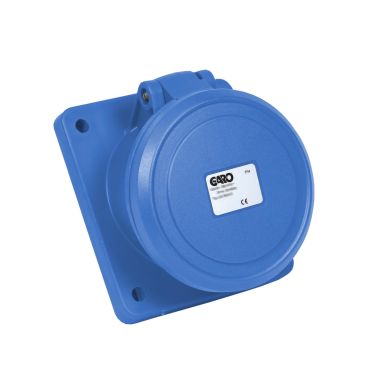 Garo UIS 263-6 S Paneelin ulostulo IP44, 3-napainen, 63A, viisto