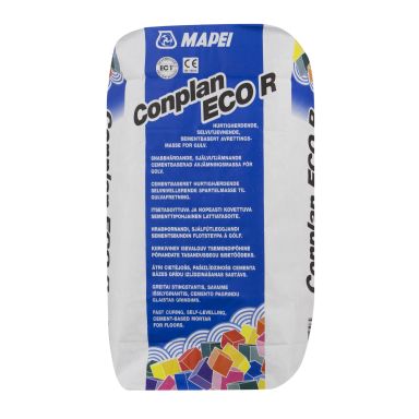 Mapei Conplan ECO R Flydespartel 20 kg, hærdetid 2-3 timer