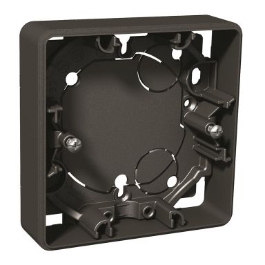 Schneider Electric Exxact Förhöjningsram Antracit, 21 mm