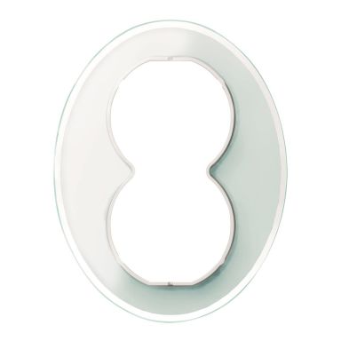 Schneider Electric Renova Täckram 2-vägs, glas