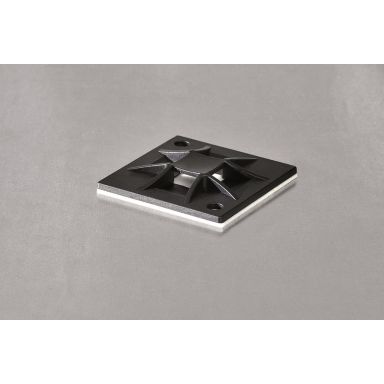 Hellermann Tyton Q-mount Skrueanker 40 x 40 mm, 50-pakning