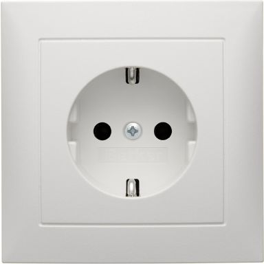 Hager 47229909 Seinäpistorasia 16 A, maadoitettu