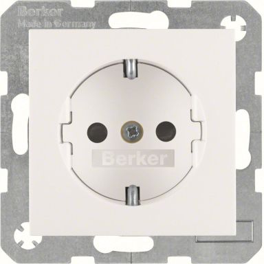 Hager 47231909 Stikkontakt 1-veis, 16 A